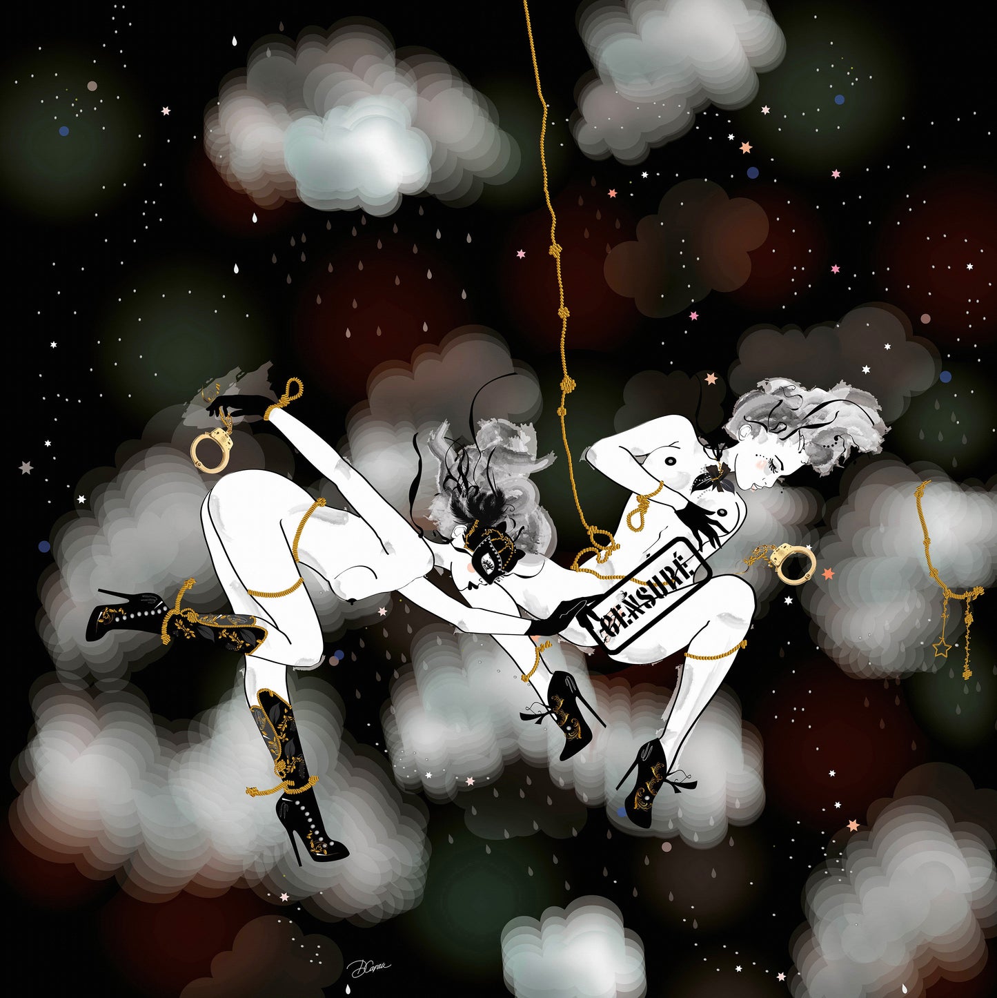 Constellation N°201 bdsm - Art Print