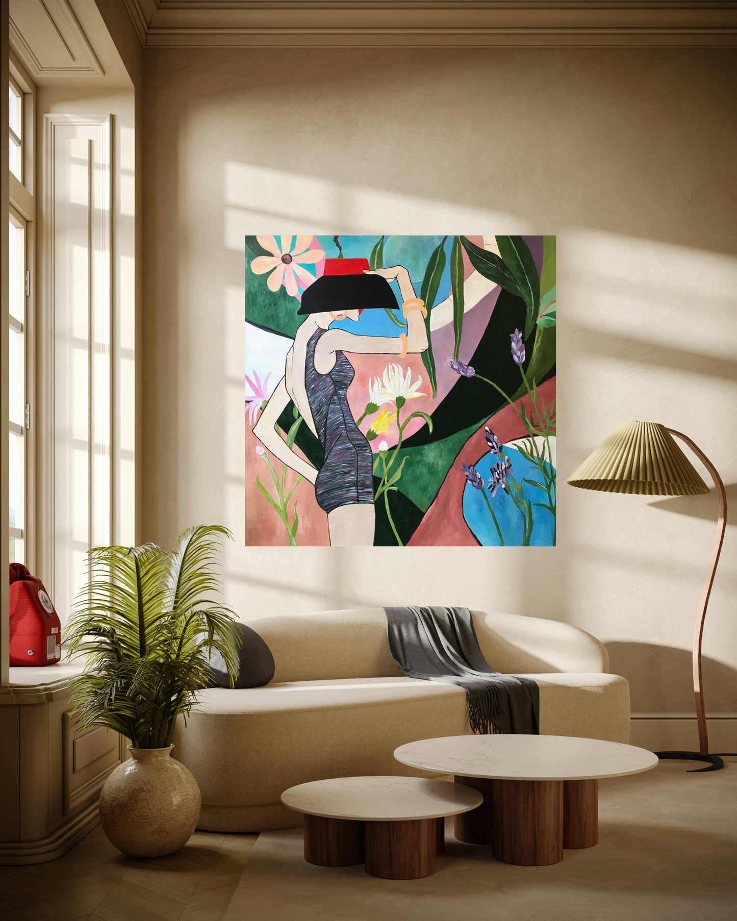 The Muse of the Abstract Garden