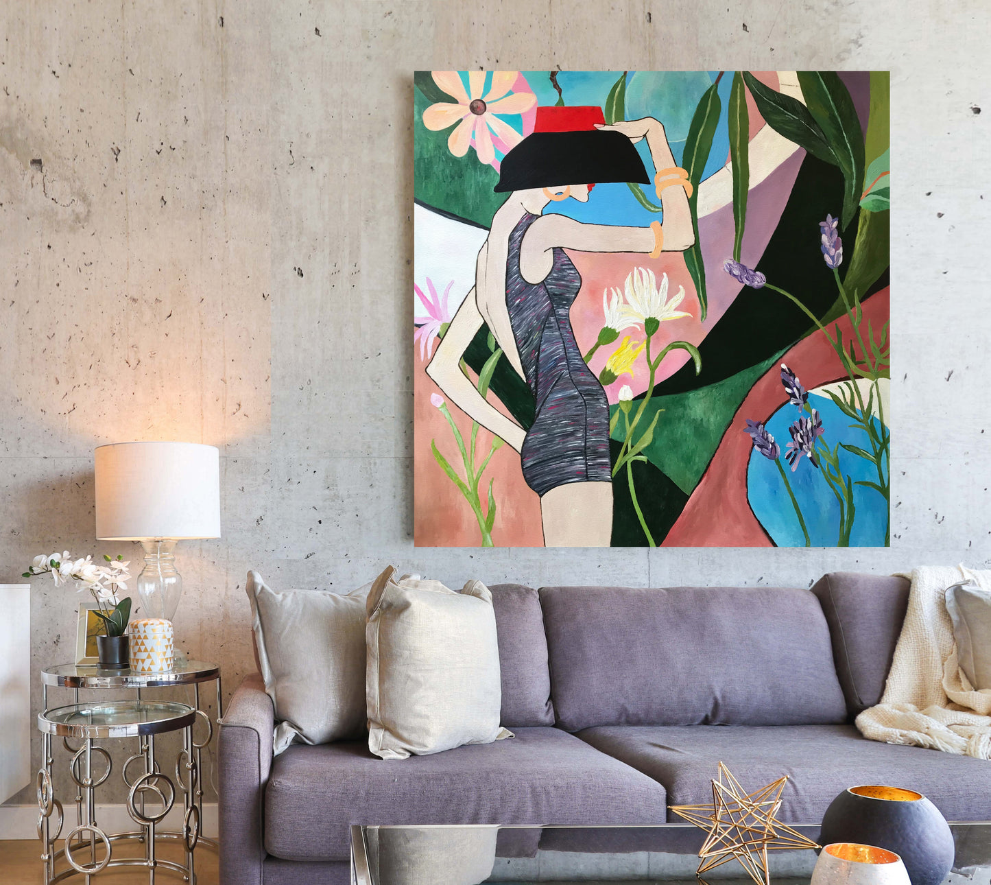 The Muse of the Abstract Garden