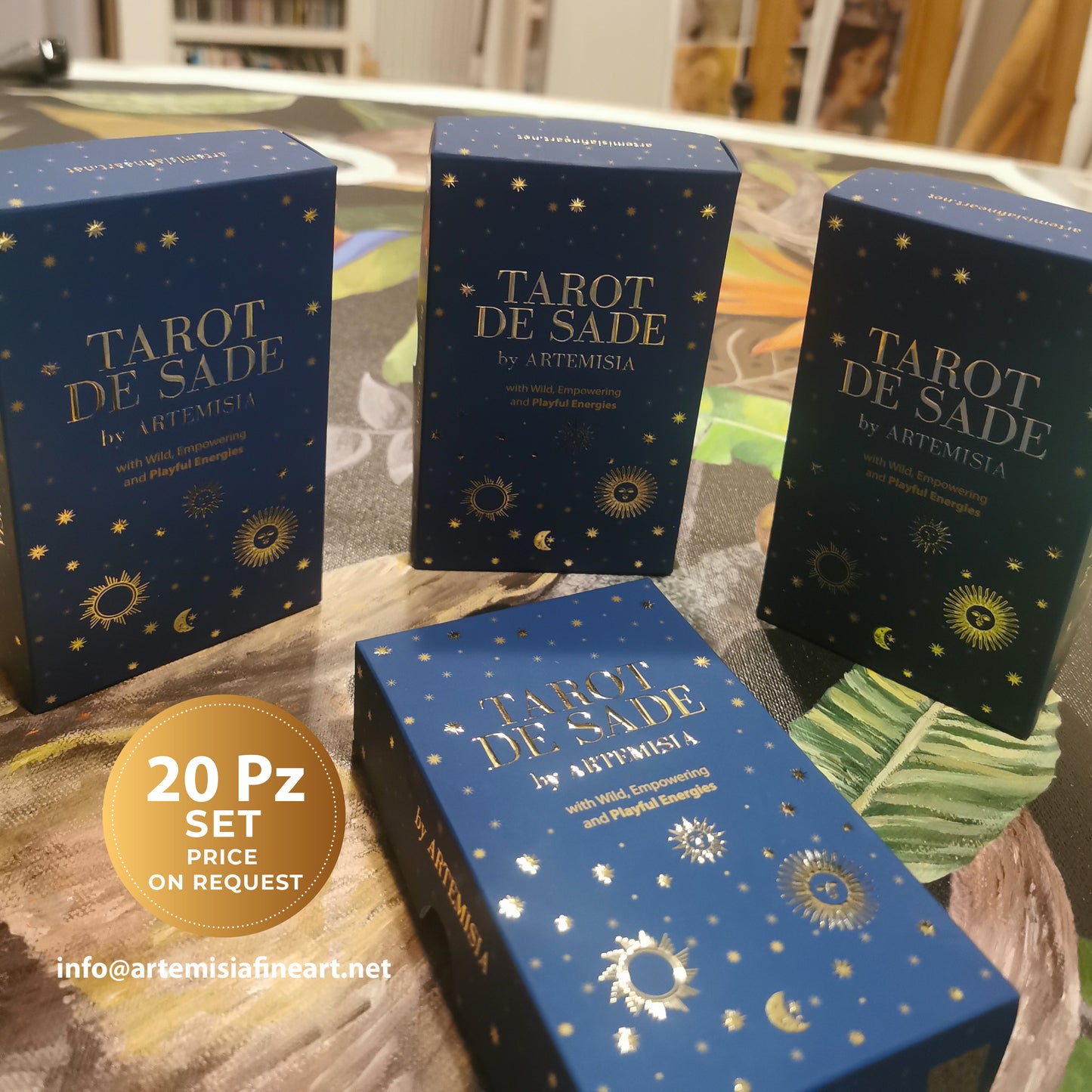 The Magic Tarot - 54 Oracle Rare Cards - Premium Collection Deck - Venezia Artisan - Limited Edition