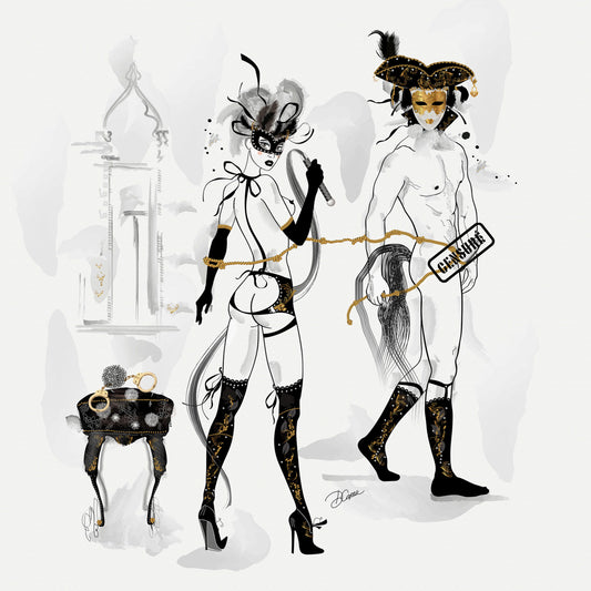 The Memoirs of Casanova - bdsm - Art Print
