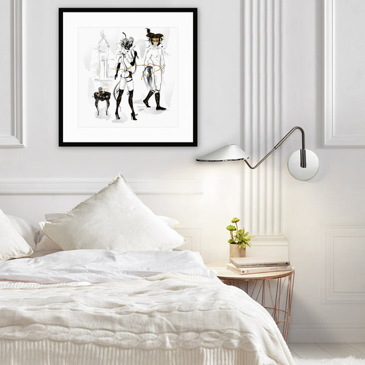 The Memoirs of Casanova - bdsm - Art Print