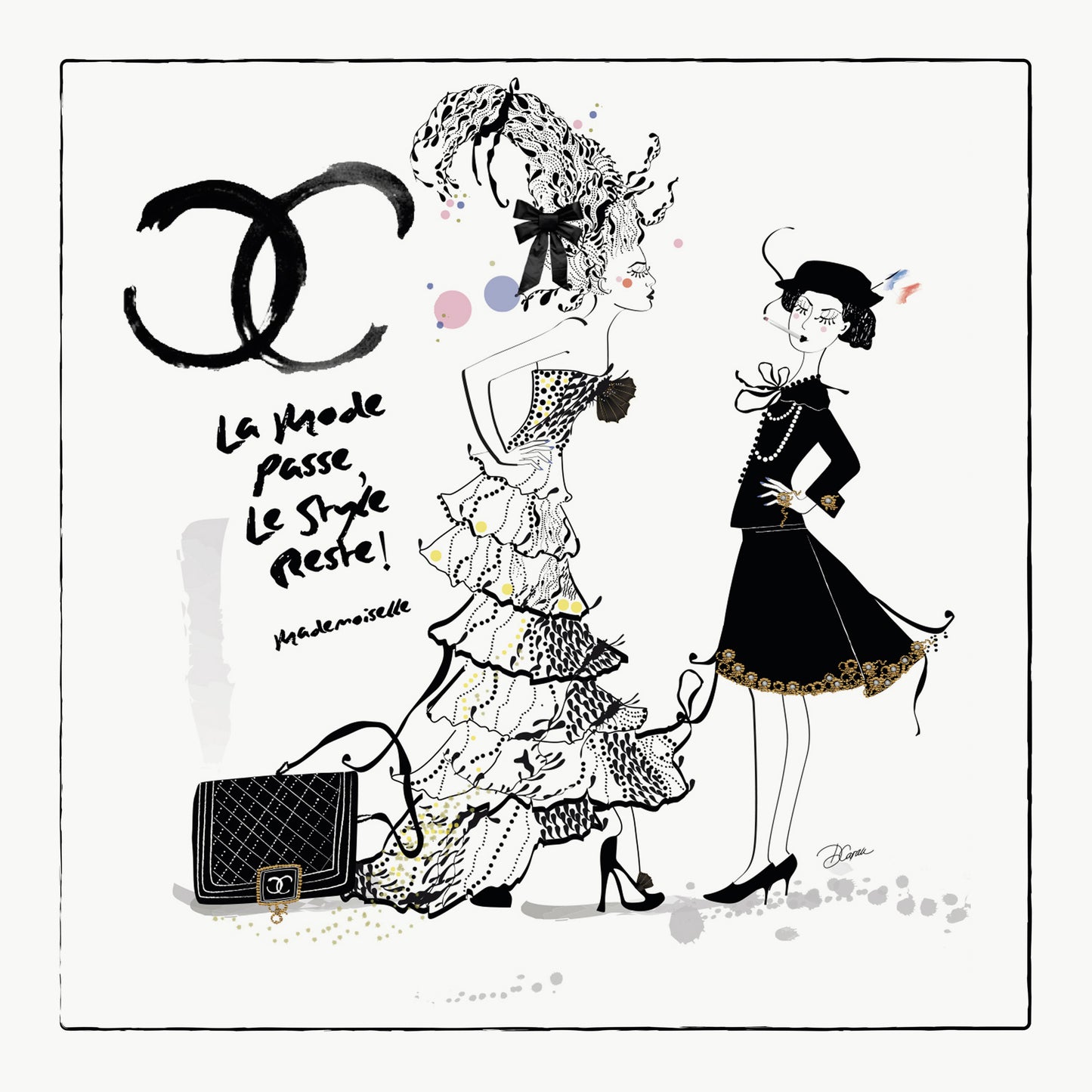 Coco Chanel - Fine Art Print - Limited Edition - Gift