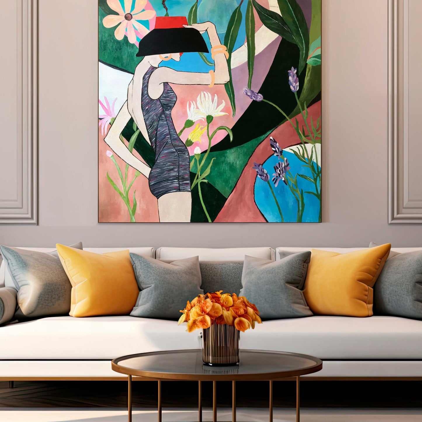 The Muse of the Abstract Garden