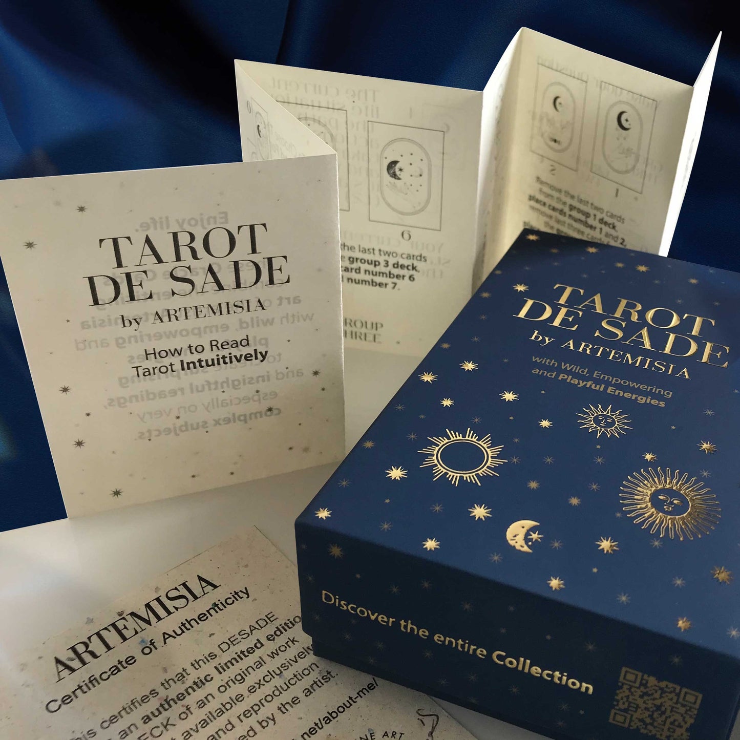 The Magic Tarot - 54 Oracle Rare Cards - Premium Collection Deck - Venezia Artisan - Limited Edition