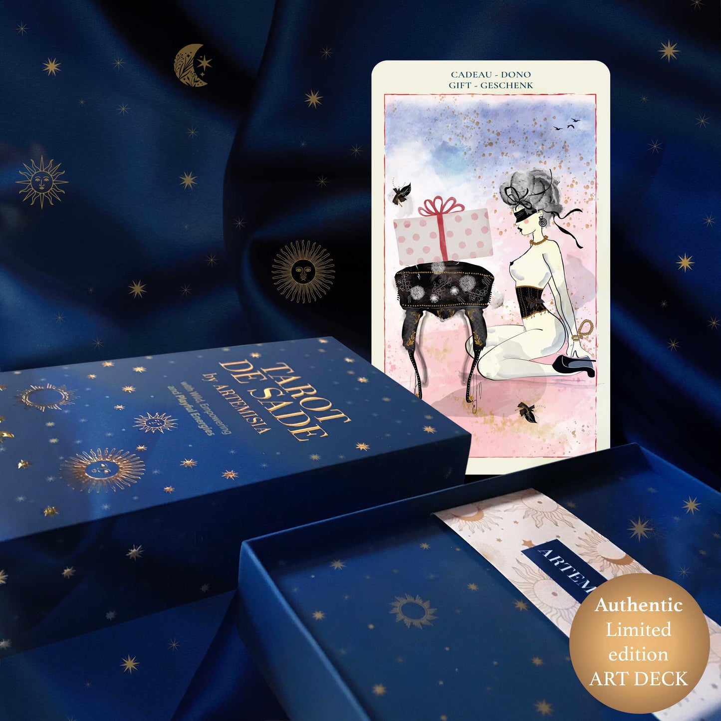 The Magic Tarot - 54 Oracle Rare Cards - Premium Collection Deck - Venezia Artisan - Limited Edition