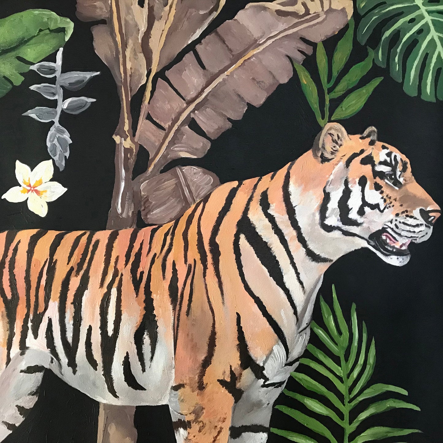 Two Tigers 2 - Painting