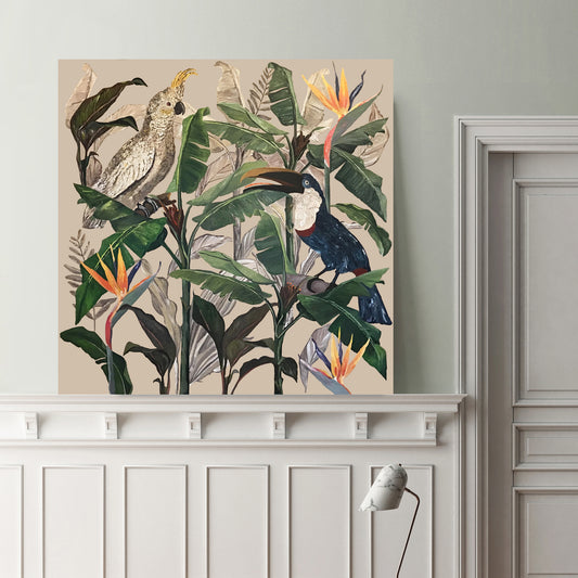 Jungle Light N°4 - Cockatoo and Touchan