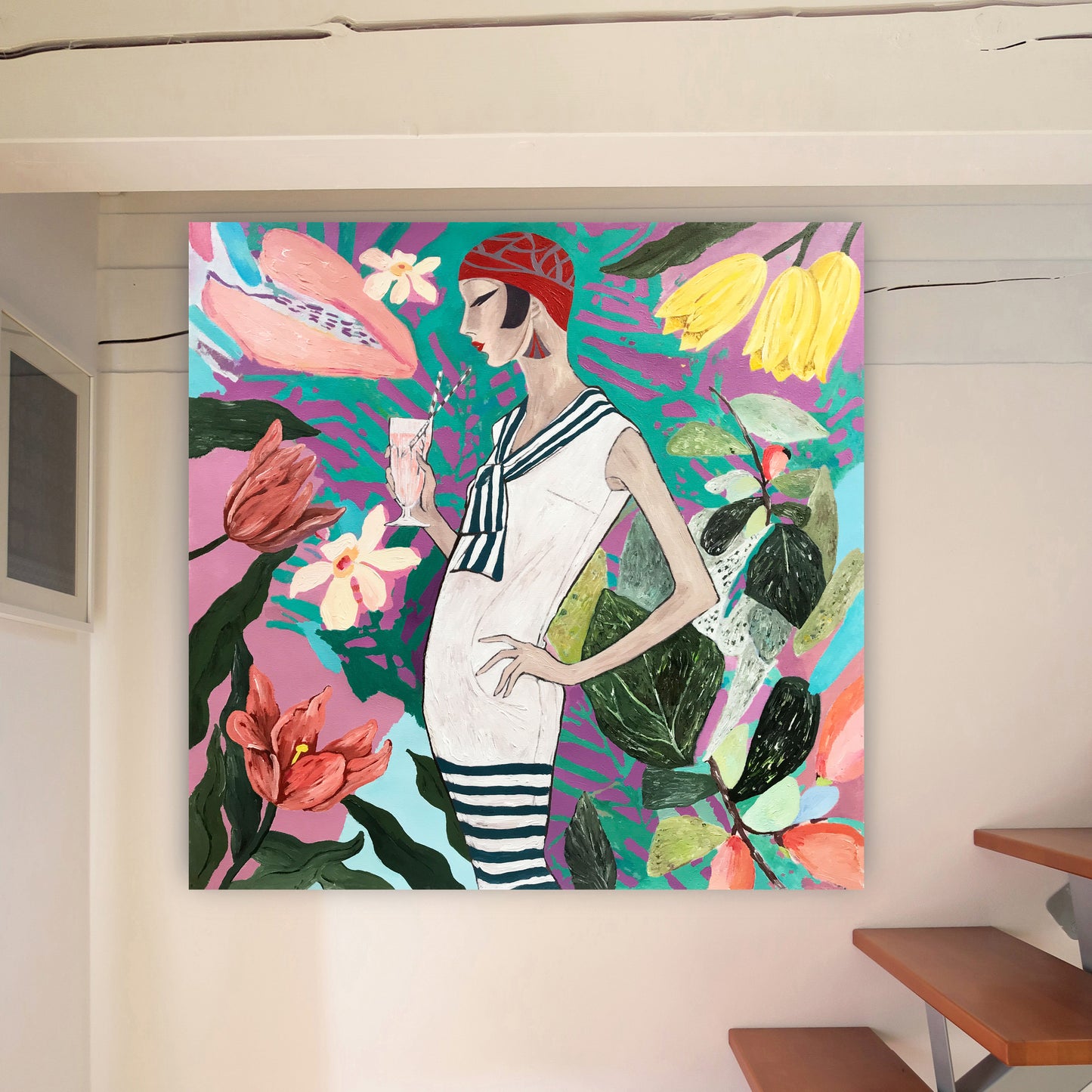 Cocktail of Floral Elegance