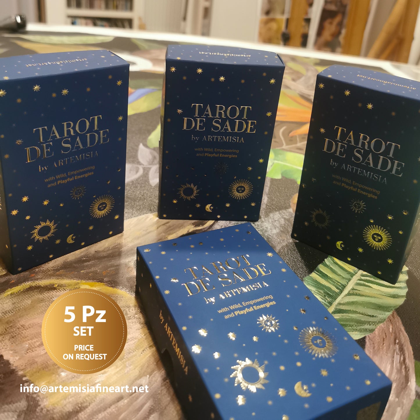 The Magic Tarot - 54 Oracle Rare Cards - Premium Collection Deck - Venezia Artisan - Limited Edition Christmas Gift