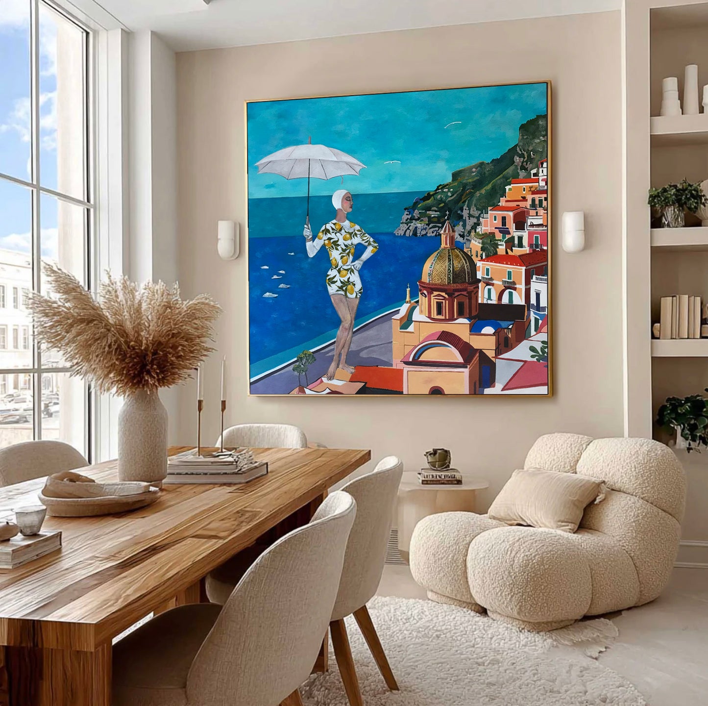 Summer Dreams - Amalfi Coast - Art Deco
