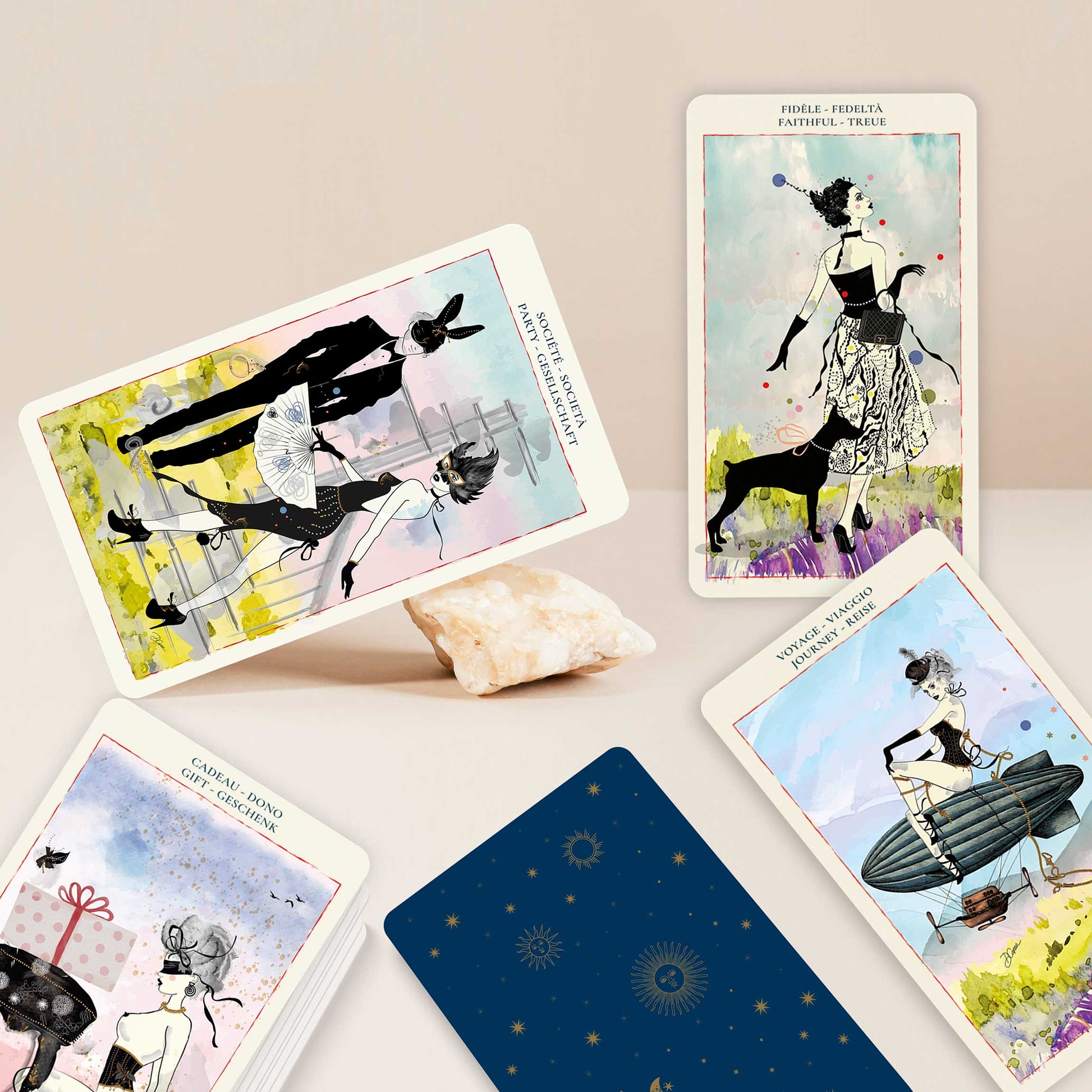 rare oracle cards The Magic Tarot - 54 Oracle Rare Cards - Premium Collection Deck