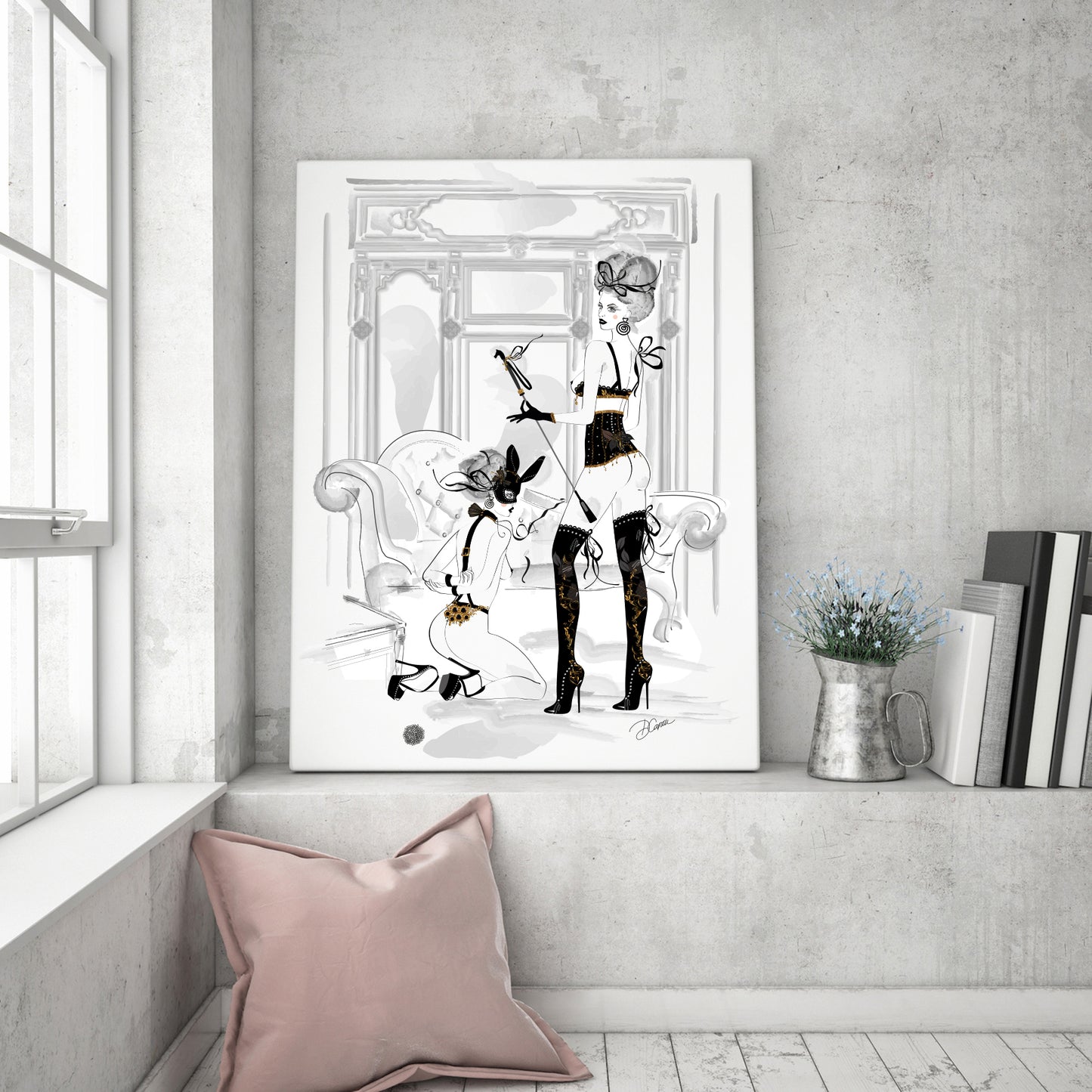 Room N°707 bdsm - Art Print